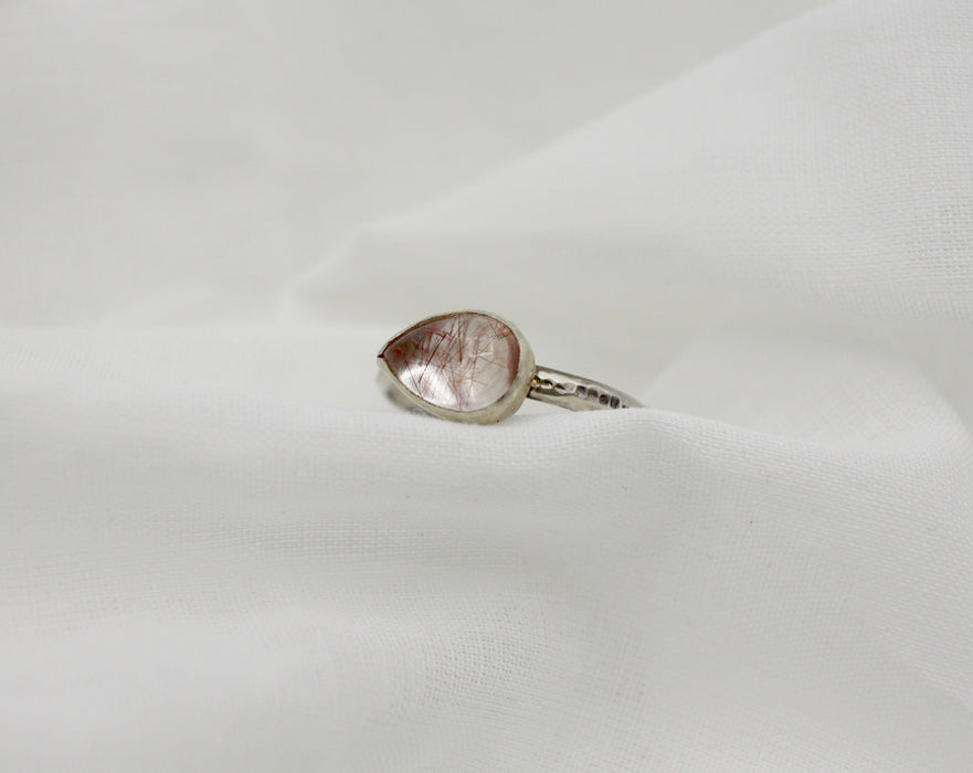 Copper Rutilated Quartz Stacker - US 5.75