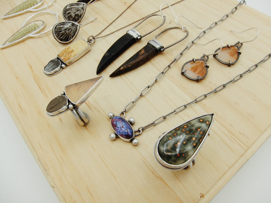 Dragons Breath Opal Pendant