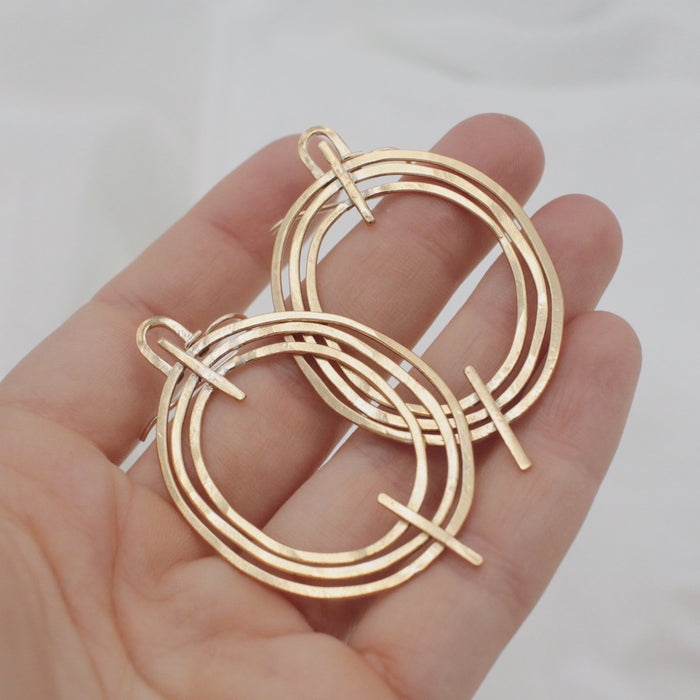 Concentric Earrings - LG