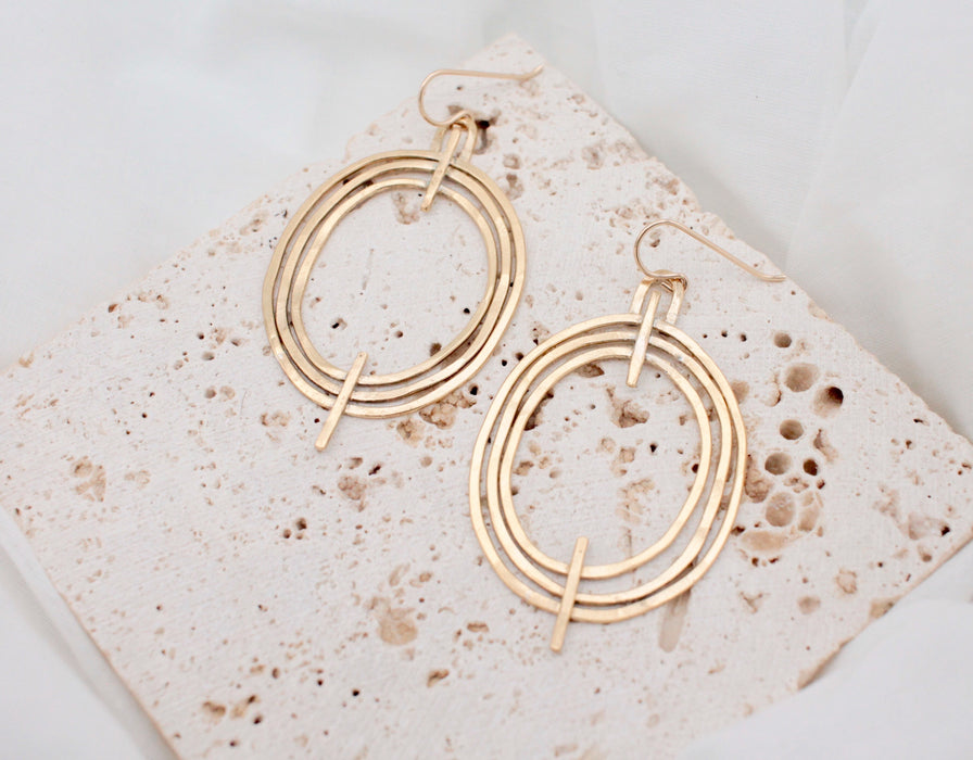 Concentric Earrings - LG