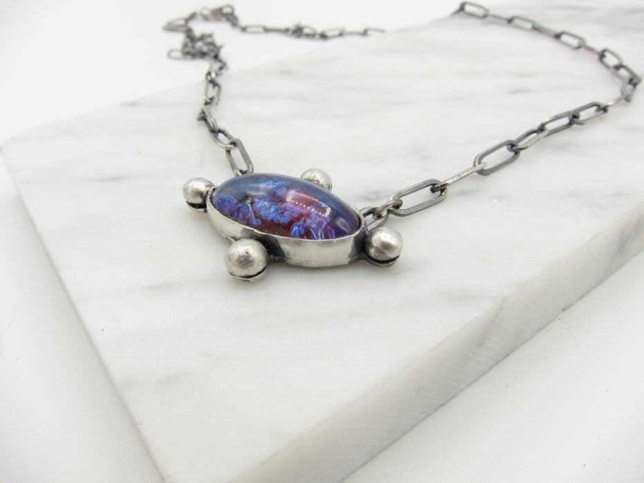 Dragons Breath Opal Pendant