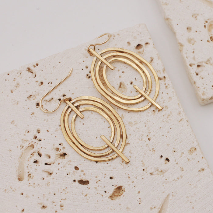 Concentric Earrings - SM