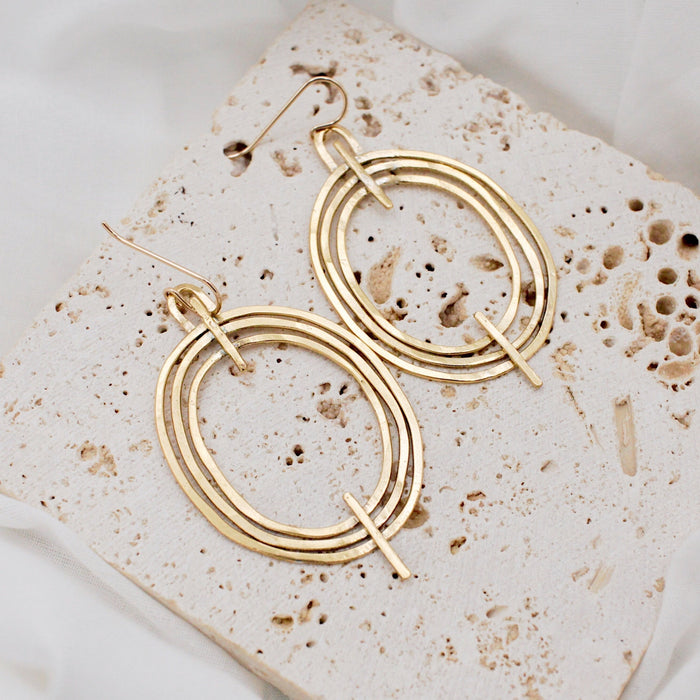 Concentric Earrings - LG